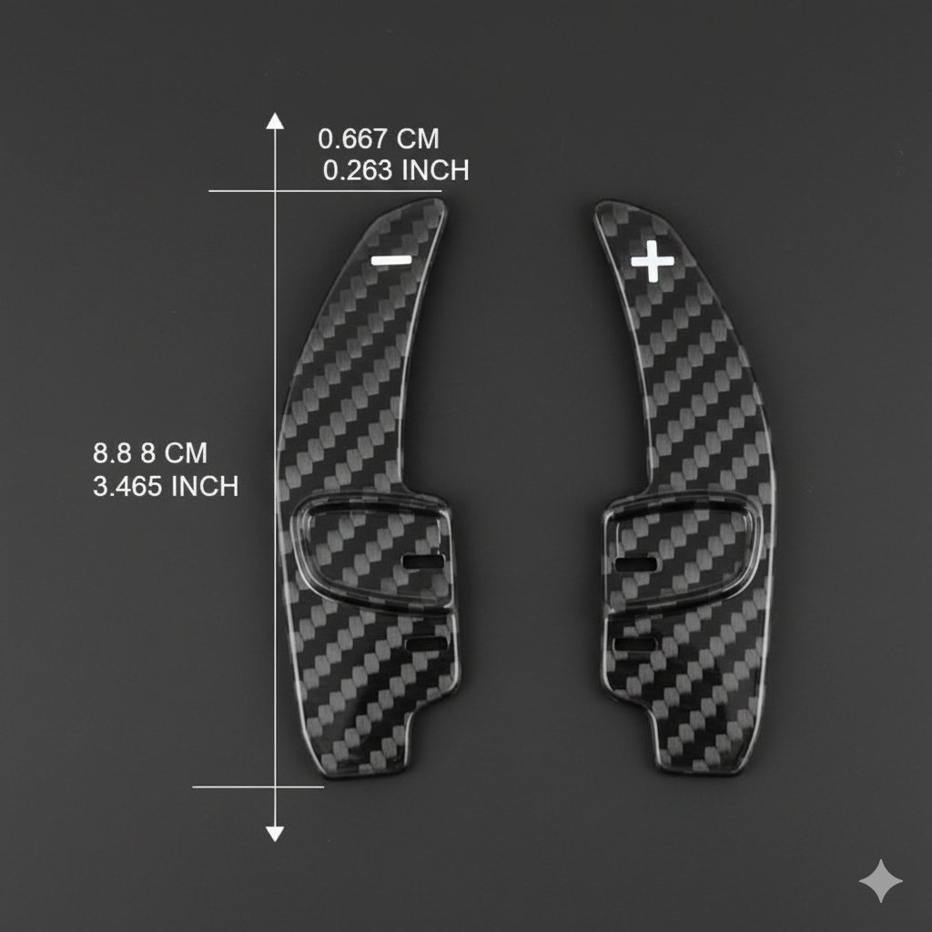 Premium Carbon fiber Magnetic Shift Paddles for BMW