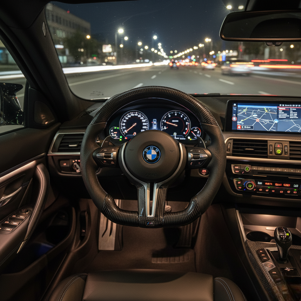 Premium Carbon Fiber Steering Wheel for BMW M3 & M5