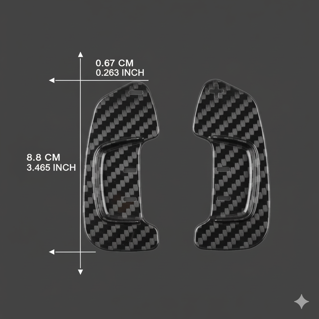 Premium Carbon fiber Magnetic Shift Paddles for BMW