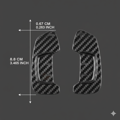 Premium Carbon fiber Magnetic Shift Paddles for BMW