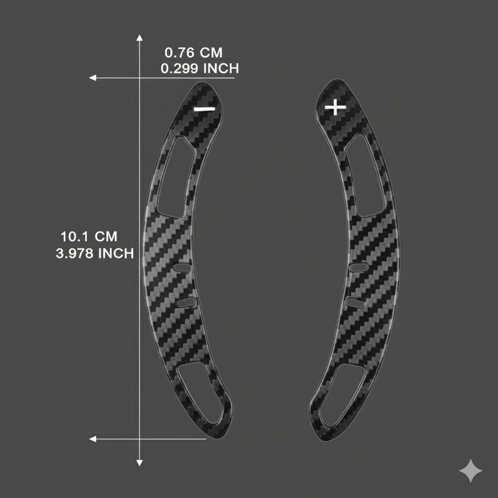 Premium Carbon fiber Magnetic Shift Paddles for BMW