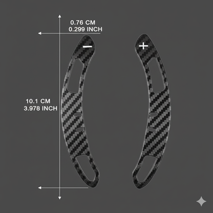 Premium Carbon fiber Magnetic Shift Paddles for BMW