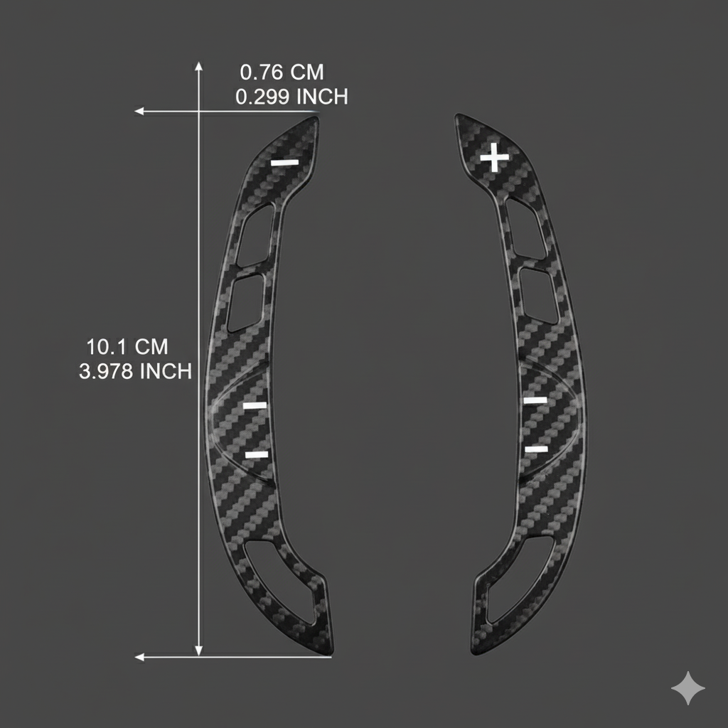 Premium Carbon fiber Magnetic Shift Paddles for BMW