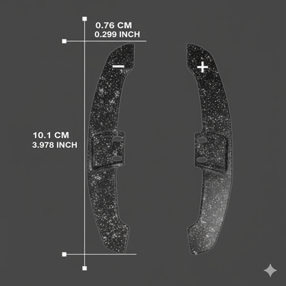Premium Carbon fiber Magnetic Shift Paddles for BMW