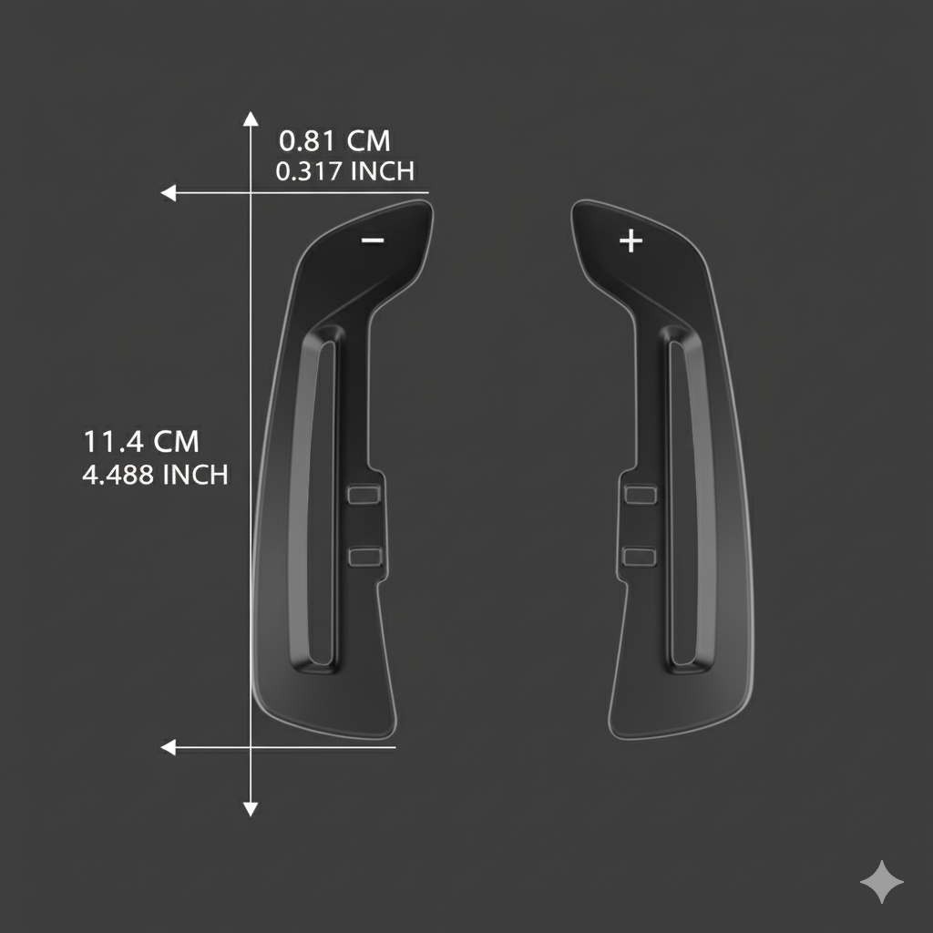 Premium Carbon fiber Magnetic Shift Paddles for BMW