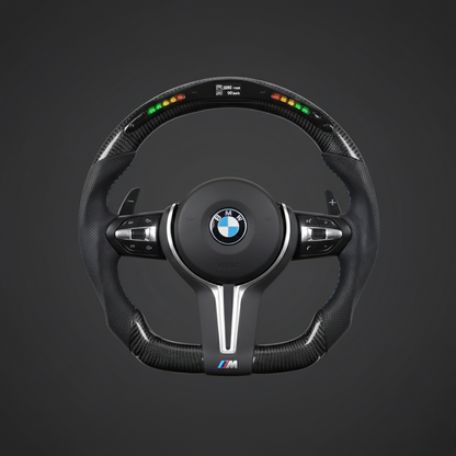 Premium Carbon Fiber & Alcantara Steering Wheel for BMW F10