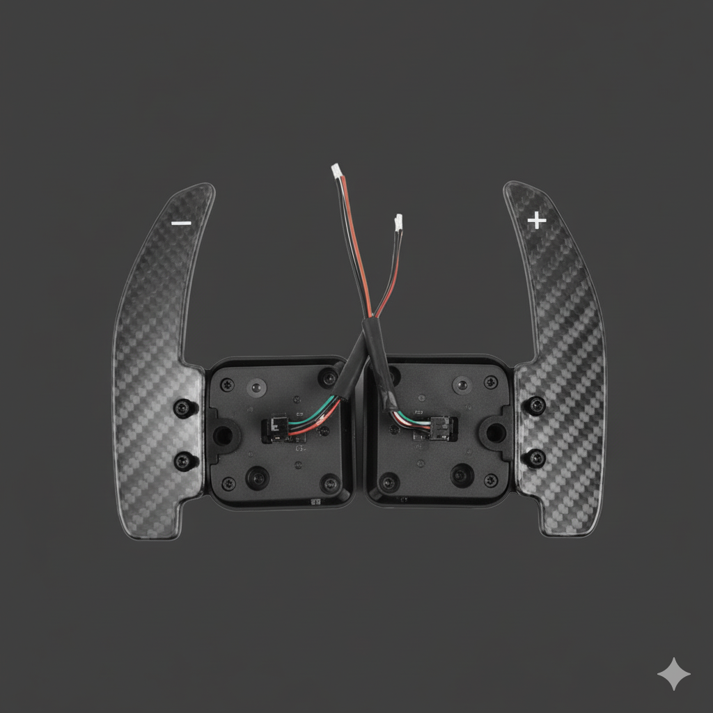 Premium Carbon fiber Magnetic Shift Paddles for BMW