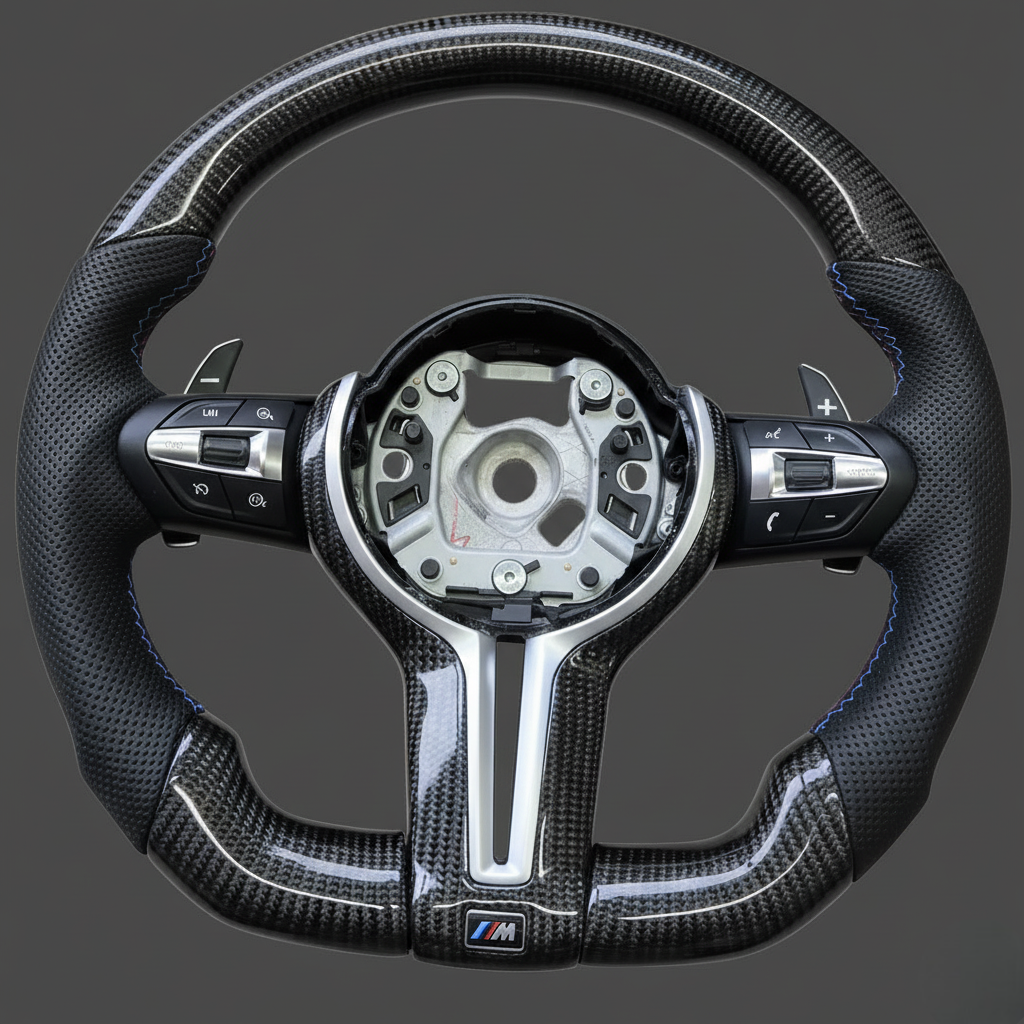 Premium Carbon Fiber Steering Wheel for BMW M3 & M5