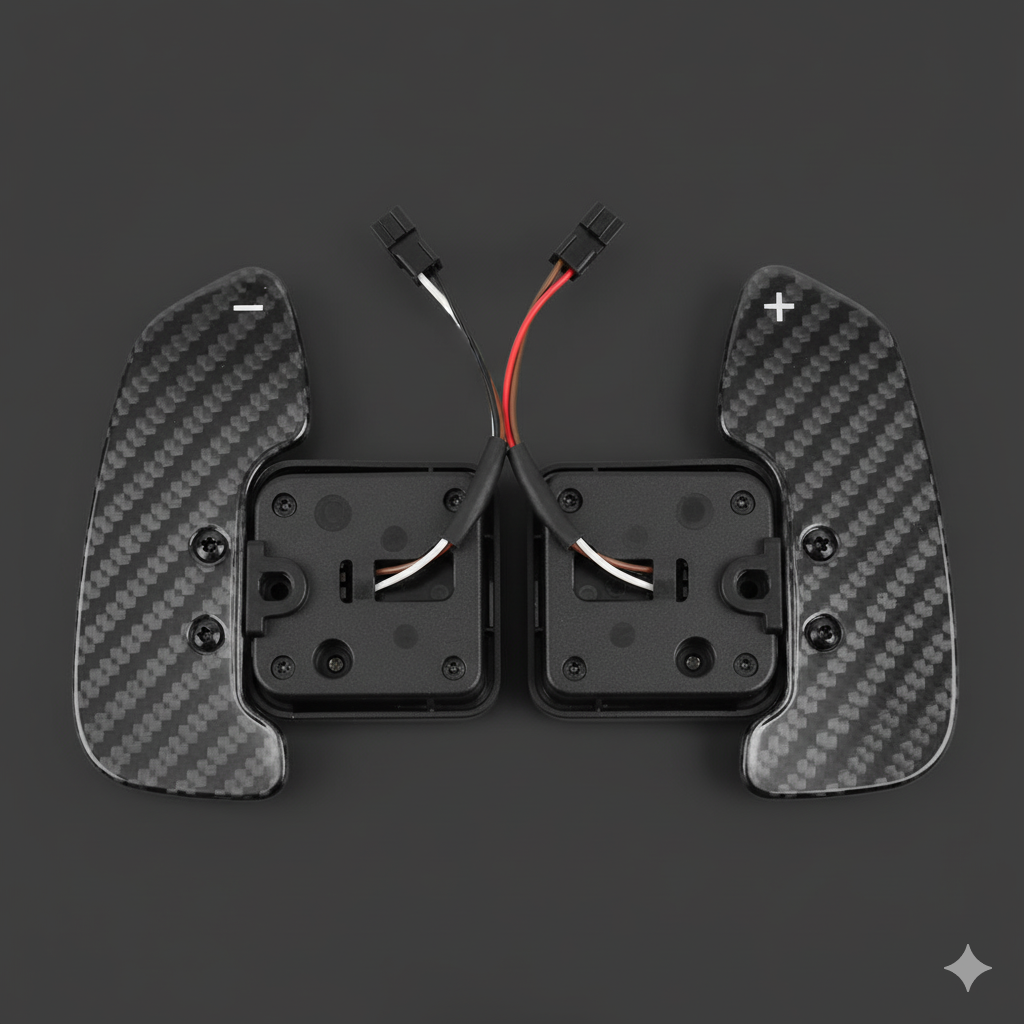 Premium Carbon fiber Magnetic Shift Paddles for BMW
