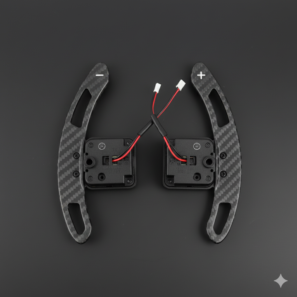 Premium Carbon fiber Magnetic Shift Paddles for BMW