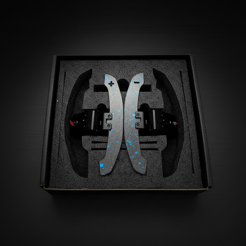 Premium Carbon fiber Magnetic Shift Paddles for BMW