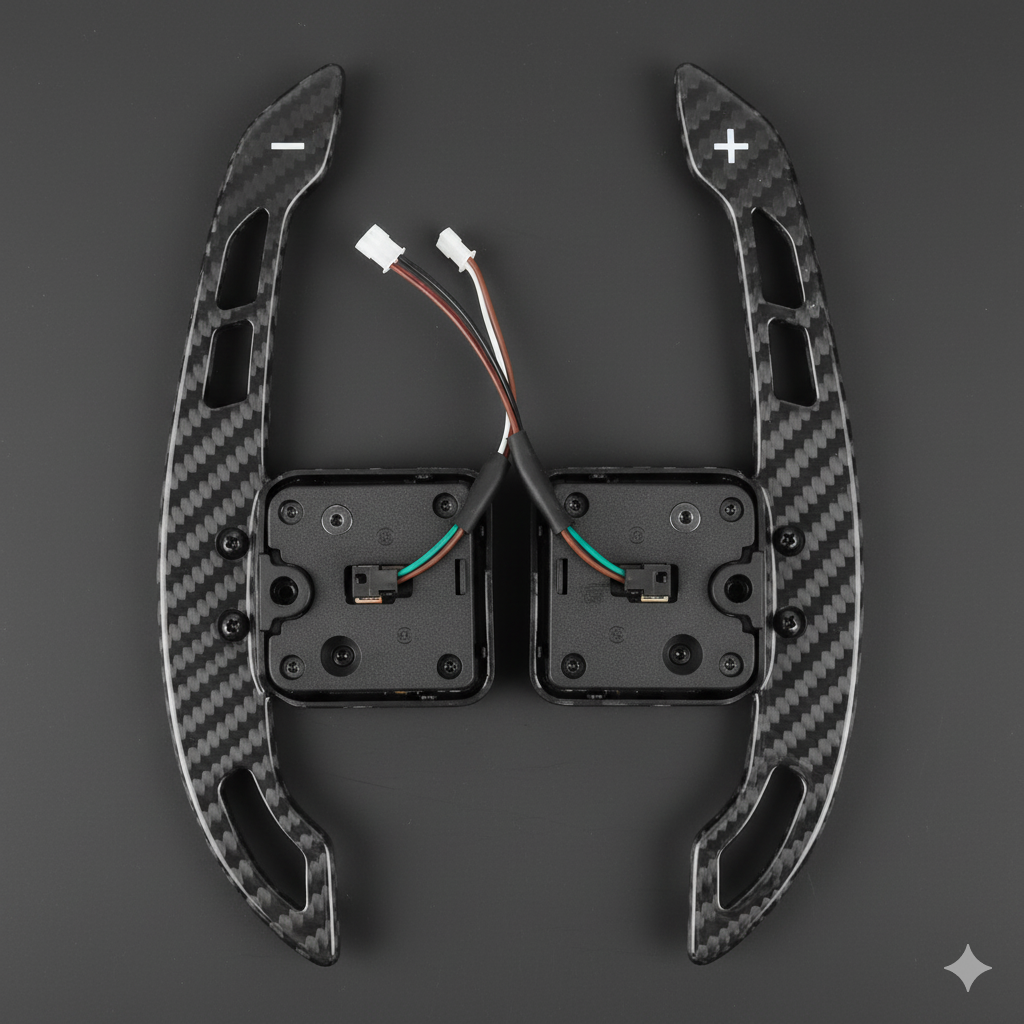 Premium Carbon fiber Magnetic Shift Paddles for BMW
