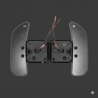 Premium Carbon fiber Magnetic Shift Paddles for BMW