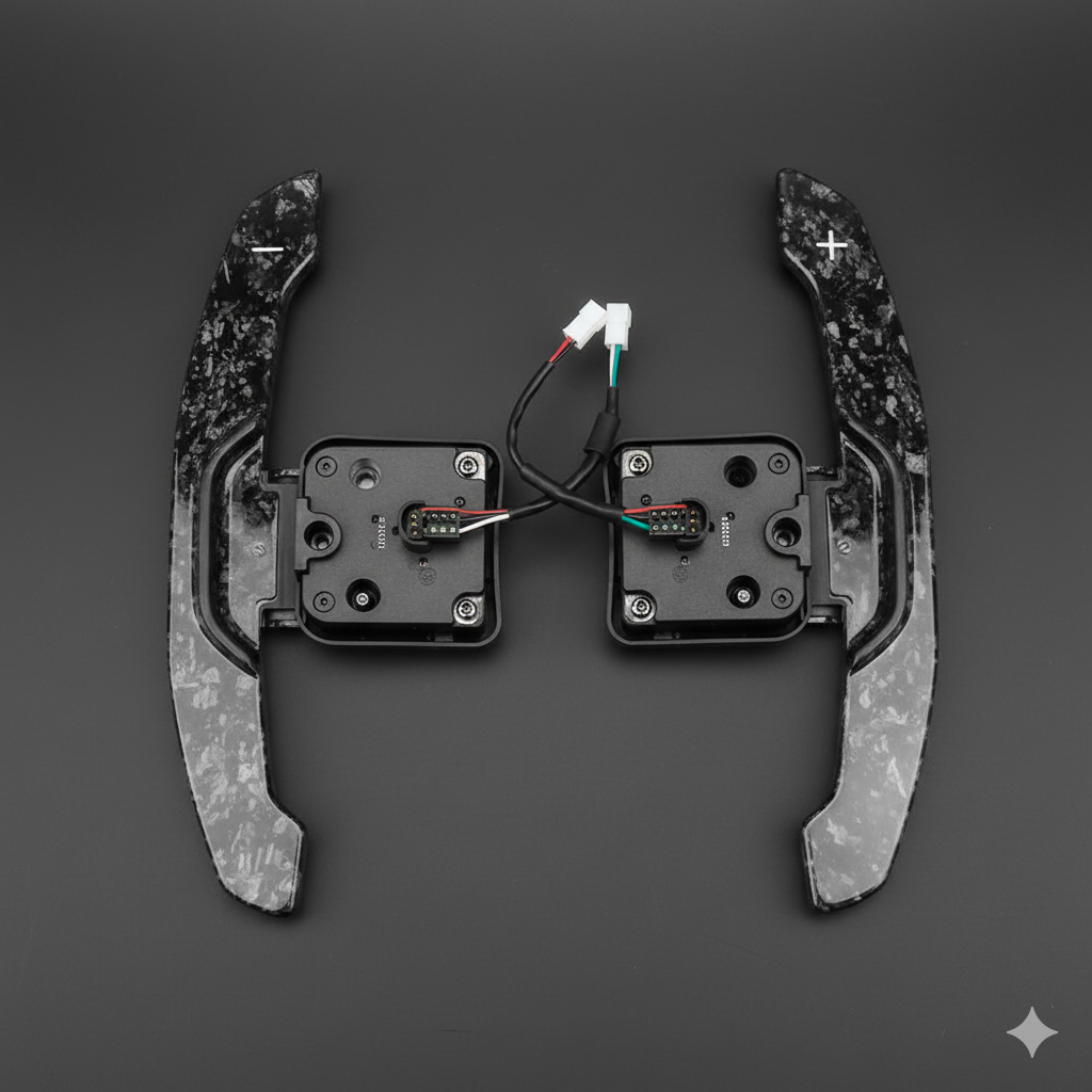 Premium Carbon fiber Magnetic Shift Paddles for BMW