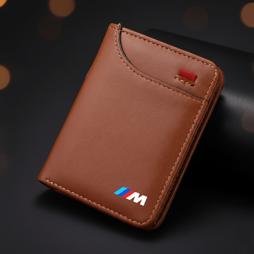for BMW M Premium Leather Wallets - GCP