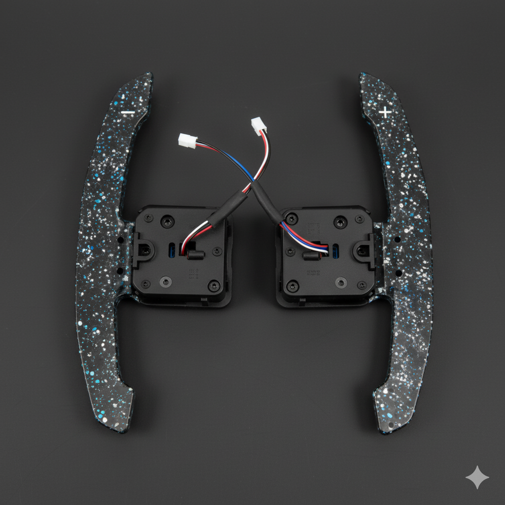 Premium Carbon fiber Magnetic Shift Paddles for BMW